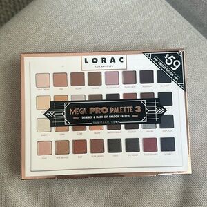 New Lorac mega pro palette 3, new in box never used